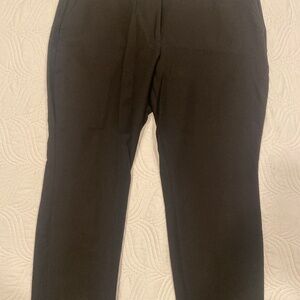 White House Black Market black slim ankle comfort stretch pants